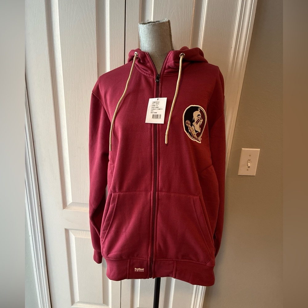 Franchise mens Florida state zip up embroidered jacket size XL